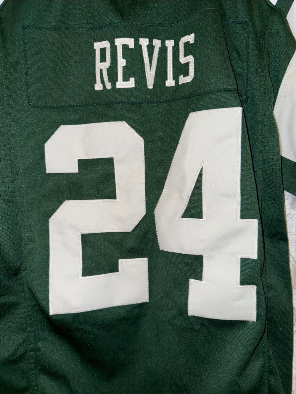 Nike NFL New York Jets Darrelle Revis #24 Football Jersey Youth Size Medium 🔥G15 - Picture 3 of 6